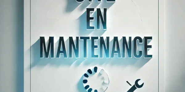 Mettre son site en maintenance