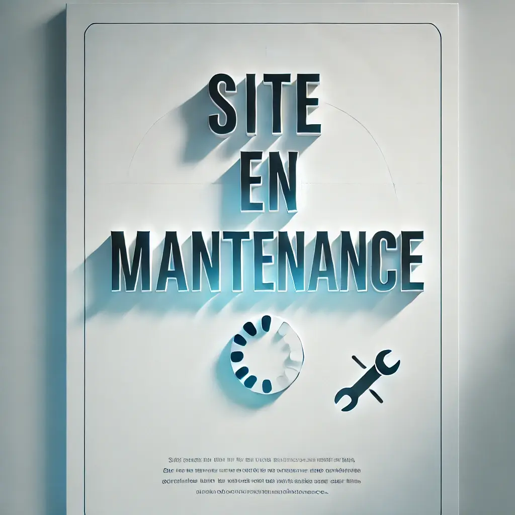 site en maintenance